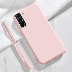 Ultra-thin Silicone Gel Soft Case 360 Degrees Cover S05 for Samsung Galaxy S24 Plus 5G Pink