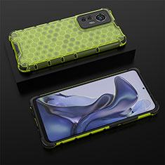 Ultra-thin Silicone Gel Soft Case 360 Degrees Cover S06 for Xiaomi Mi 12S Pro 5G Green