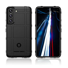 Ultra-thin Silicone Gel Soft Case 360 Degrees Cover S07 for Samsung Galaxy S23 Plus 5G Black