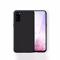 Ultra-thin Silicone Gel Soft Case 360 Degrees Cover T01 for Huawei Honor V30 Pro 5G Black