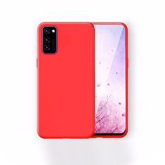 Ultra-thin Silicone Gel Soft Case 360 Degrees Cover T01 for Huawei Honor V30 Pro 5G Red