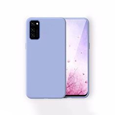 Ultra-thin Silicone Gel Soft Case 360 Degrees Cover T01 for Huawei Honor V30 Pro 5G Sky Blue