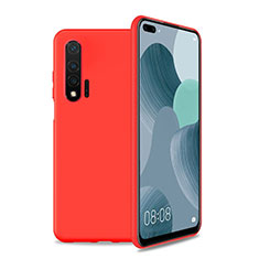 Ultra-thin Silicone Gel Soft Case 360 Degrees Cover T01 for Huawei Nova 6 Red