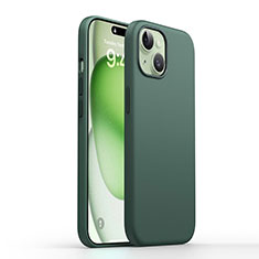 Ultra-thin Silicone Gel Soft Case 360 Degrees Cover YK1 for Apple iPhone 13 Green