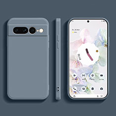 Ultra-thin Silicone Gel Soft Case 360 Degrees Cover YK1 for Google Pixel 7 Pro 5G Gray