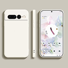 Ultra-thin Silicone Gel Soft Case 360 Degrees Cover YK1 for Google Pixel 7 Pro 5G White