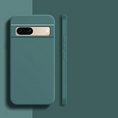 Ultra-thin Silicone Gel Soft Case 360 Degrees Cover YK1 for Google Pixel 7a 5G Green