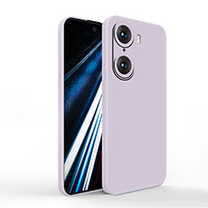 Ultra-thin Silicone Gel Soft Case 360 Degrees Cover YK1 for Huawei Honor 60 Pro 5G Purple