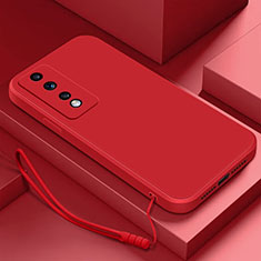 Ultra-thin Silicone Gel Soft Case 360 Degrees Cover YK1 for Huawei Honor 80 GT 5G Red