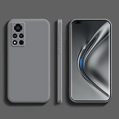 Ultra-thin Silicone Gel Soft Case 360 Degrees Cover YK1 for Huawei Honor V40 5G Dark Gray