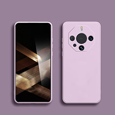 Ultra-thin Silicone Gel Soft Case 360 Degrees Cover YK1 for Huawei Mate 60 RS Ultimate Clove Purple