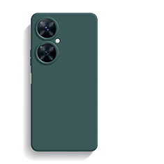 Ultra-thin Silicone Gel Soft Case 360 Degrees Cover YK1 for Huawei Nova 11i Midnight Green