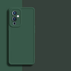 Ultra-thin Silicone Gel Soft Case 360 Degrees Cover YK1 for OnePlus 9 5G Green