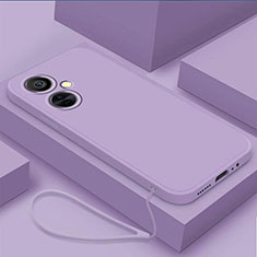 Ultra-thin Silicone Gel Soft Case 360 Degrees Cover YK1 for Oppo K11x 5G Clove Purple