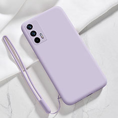 Ultra-thin Silicone Gel Soft Case 360 Degrees Cover YK1 for Realme GT 5G Clove Purple