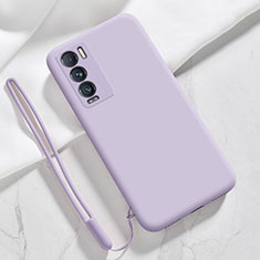 Ultra-thin Silicone Gel Soft Case 360 Degrees Cover YK1 for Realme GT Master Explorer 5G Clove Purple