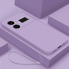 Ultra-thin Silicone Gel Soft Case 360 Degrees Cover YK1 for Realme GT Neo6 5G Clove Purple