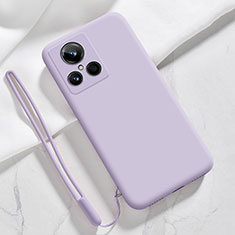 Ultra-thin Silicone Gel Soft Case 360 Degrees Cover YK1 for Realme GT2 Master Explorer Clove Purple