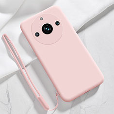 Ultra-thin Silicone Gel Soft Case 360 Degrees Cover YK1 for Realme Narzo 60 5G Pink