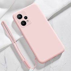 Ultra-thin Silicone Gel Soft Case 360 Degrees Cover YK1 for Realme Q5 5G Pink