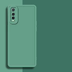 Ultra-thin Silicone Gel Soft Case 360 Degrees Cover YK1 for Vivo Y70t 5G Green