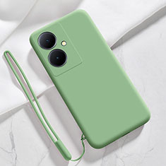 Ultra-thin Silicone Gel Soft Case 360 Degrees Cover YK1 for Vivo Y78 Plus 5G Green