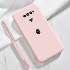 Ultra-thin Silicone Gel Soft Case 360 Degrees Cover YK1 for Xiaomi Black Shark 5 RS 5G Pink