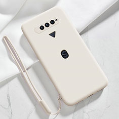 Ultra-thin Silicone Gel Soft Case 360 Degrees Cover YK1 for Xiaomi Black Shark 5 RS 5G White