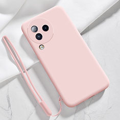 Ultra-thin Silicone Gel Soft Case 360 Degrees Cover YK1 for Xiaomi Civi 3 5G Pink