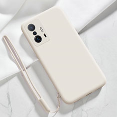 Ultra-thin Silicone Gel Soft Case 360 Degrees Cover YK1 for Xiaomi Mi 11T 5G White