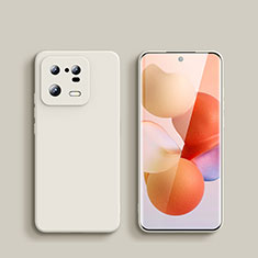 Ultra-thin Silicone Gel Soft Case 360 Degrees Cover YK1 for Xiaomi Mi 13 Pro 5G White