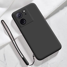 Ultra-thin Silicone Gel Soft Case 360 Degrees Cover YK1 for Xiaomi Mi 13T Pro 5G Black