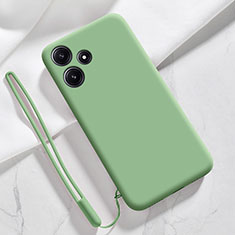 Ultra-thin Silicone Gel Soft Case 360 Degrees Cover YK1 for Xiaomi Poco M6 Pro 5G Green