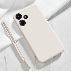 Ultra-thin Silicone Gel Soft Case 360 Degrees Cover YK1 for Xiaomi Poco M6 Pro 5G White