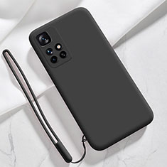 Ultra-thin Silicone Gel Soft Case 360 Degrees Cover YK1 for Xiaomi Redmi 10 (2022) Black