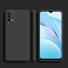 Ultra-thin Silicone Gel Soft Case 360 Degrees Cover YK1 for Xiaomi Redmi 9 Power Black