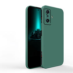 Ultra-thin Silicone Gel Soft Case 360 Degrees Cover YK1 for Xiaomi Redmi K50 Gaming 5G Green