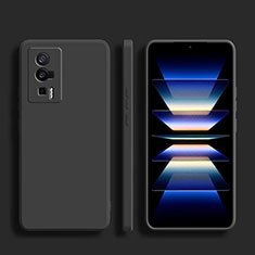 Ultra-thin Silicone Gel Soft Case 360 Degrees Cover YK1 for Xiaomi Redmi K60 Pro 5G Black