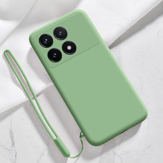 Ultra-thin Silicone Gel Soft Case 360 Degrees Cover YK1 for Xiaomi Redmi K70E 5G Green