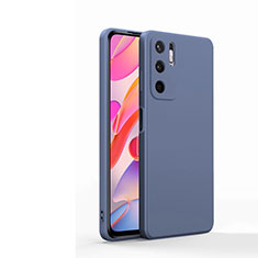 Ultra-thin Silicone Gel Soft Case 360 Degrees Cover YK1 for Xiaomi Redmi Note 10T 5G Lavender Gray