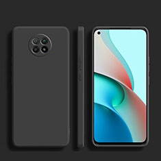 Ultra-thin Silicone Gel Soft Case 360 Degrees Cover YK1 for Xiaomi Redmi Note 9 5G Black