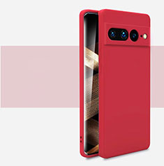 Ultra-thin Silicone Gel Soft Case 360 Degrees Cover YK2 for Google Pixel 7 Pro 5G Red