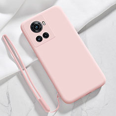 Ultra-thin Silicone Gel Soft Case 360 Degrees Cover YK2 for OnePlus 10R 5G Pink