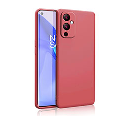 Ultra-thin Silicone Gel Soft Case 360 Degrees Cover YK2 for OnePlus 9 5G Hot Pink