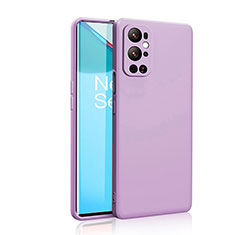 Ultra-thin Silicone Gel Soft Case 360 Degrees Cover YK2 for OnePlus 9 Pro 5G Purple