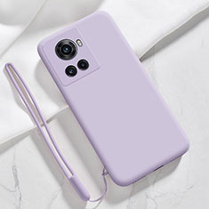 Ultra-thin Silicone Gel Soft Case 360 Degrees Cover YK2 for OnePlus Ace 5G Clove Purple