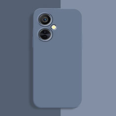 Ultra-thin Silicone Gel Soft Case 360 Degrees Cover YK2 for OnePlus Nord CE 3 5G Lavender Gray