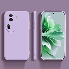 Ultra-thin Silicone Gel Soft Case 360 Degrees Cover YK2 for Oppo Reno11 Pro 5G Clove Purple