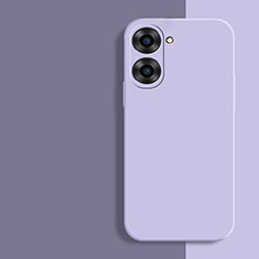 Ultra-thin Silicone Gel Soft Case 360 Degrees Cover YK2 for Realme 10S 5G Clove Purple