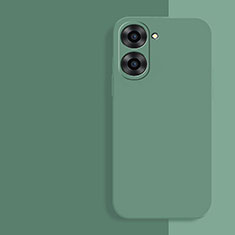 Ultra-thin Silicone Gel Soft Case 360 Degrees Cover YK2 for Realme 10S 5G Midnight Green